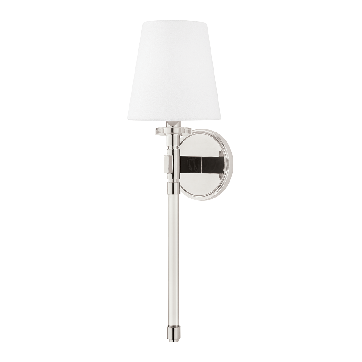 Blixen Wall Sconce with Polished Nickel Finish