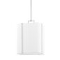 Downing Pendant with Polished Nickel Finish