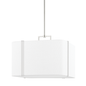 Downing Pendant with Polished Nickel Finish