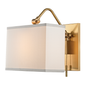 Leyden Wall Sconce with Aged Brass Finish