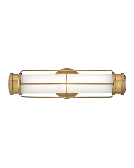 Saylor Medium LED Sconce In Light Brass Finish