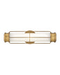 Saylor Medium LED Sconce In Light Brass Finish