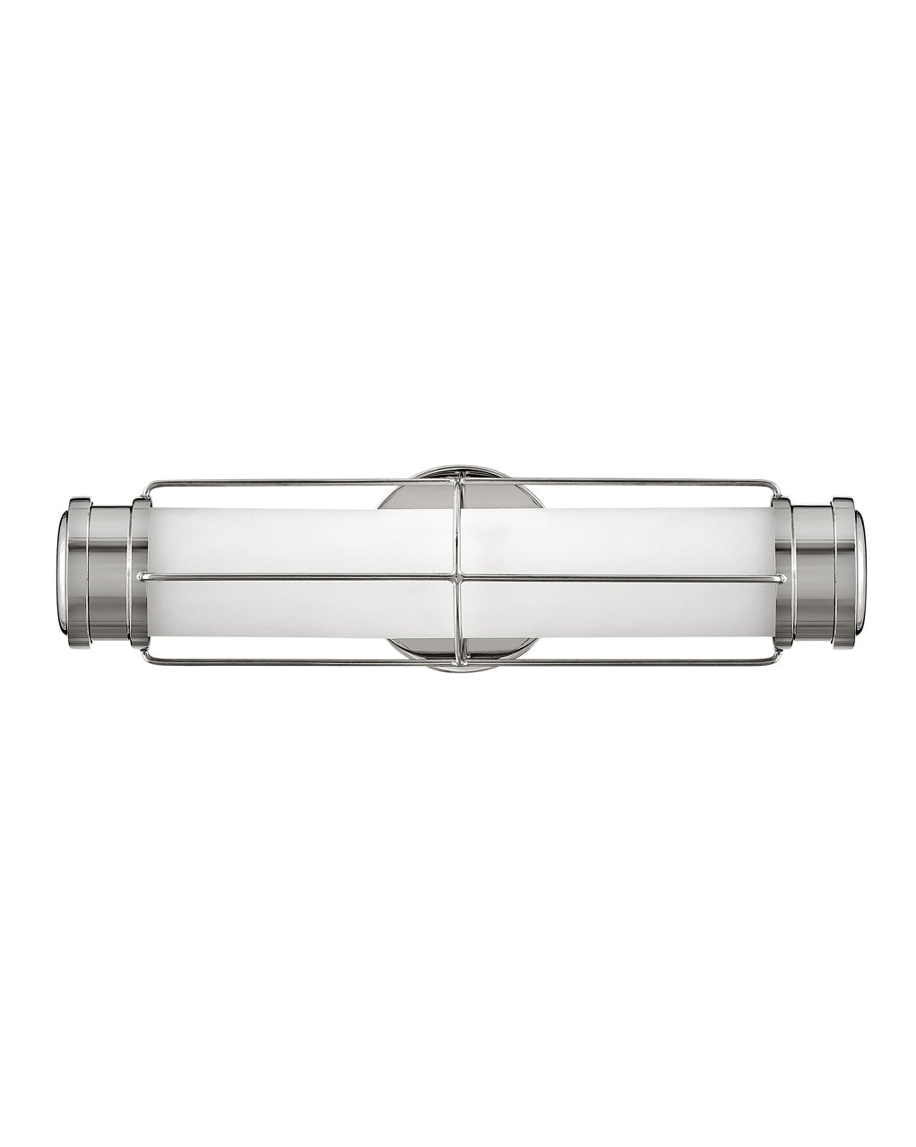Saylor Medium LED Sconce In Polished Nickel Finish