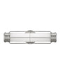 Saylor Medium LED Sconce In Polished Nickel Finish