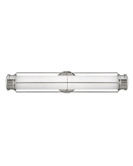Saylor Large LED Sconce In Polished Nickel Finish