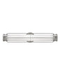 Saylor Large LED Sconce In Polished Nickel Finish