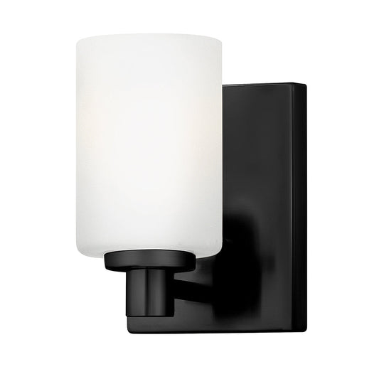 Karlie Small Single Light Sconce In Black Finish