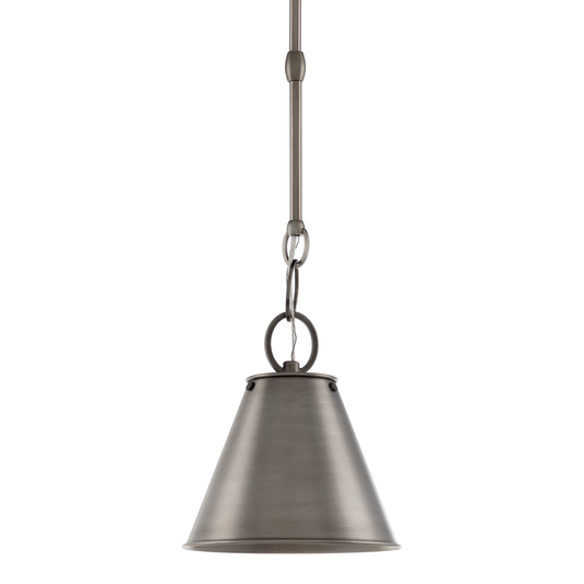 Altamont Pendant with Historic Nickel Finish