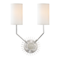 Borland Wall Sconce with Polished Nickel Finish