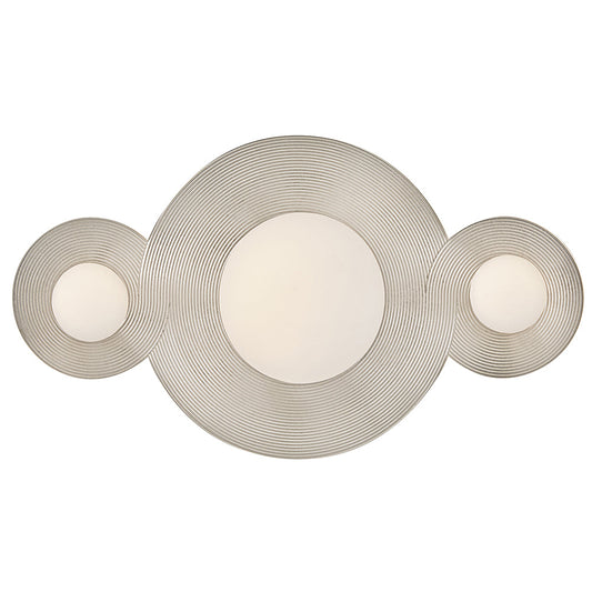 Rhea Small LED Vanity In Polished Nickel Finish