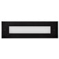Dash Flat LED Flush Step Light 120V In Black Finish