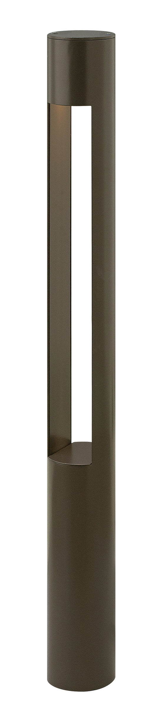 Atlantis Round 120v Bollard In Light Bronze Finish