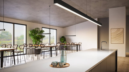 Pendant linear 48in 5CCT 120, Triac dimming