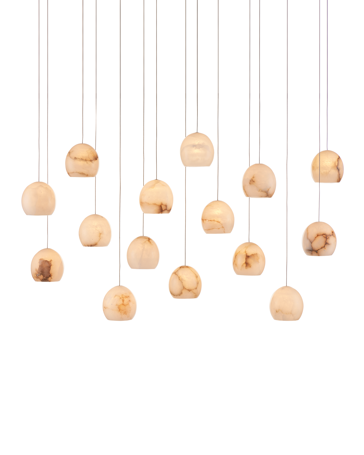 Lazio 15-Light Linear Multi-Drop Pendant