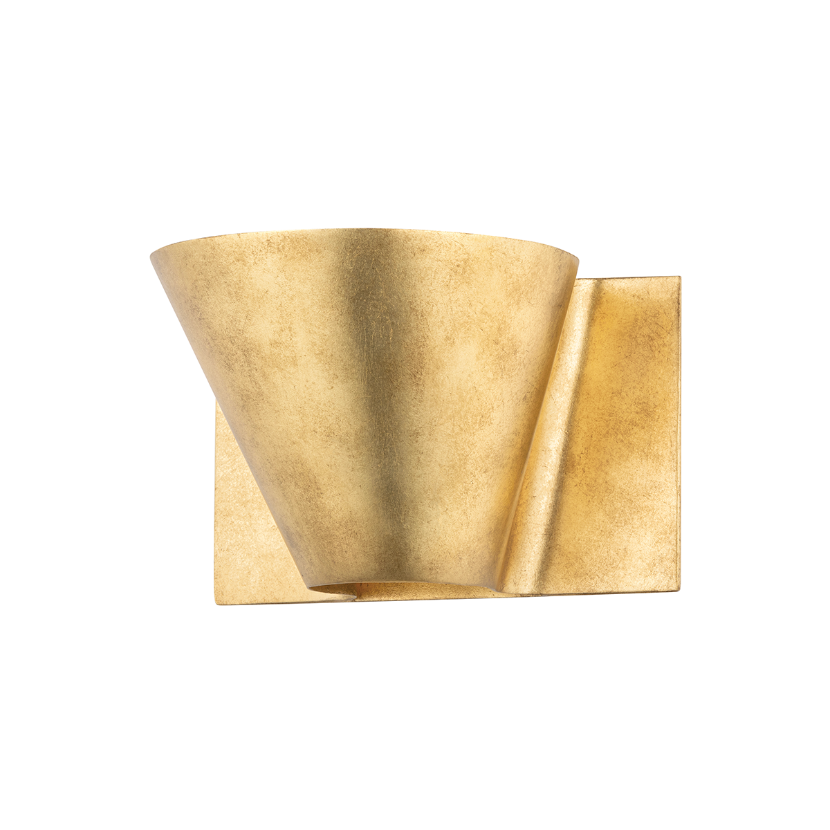 Reeve Wall Sconce with Vintage Gold Leaf Finish