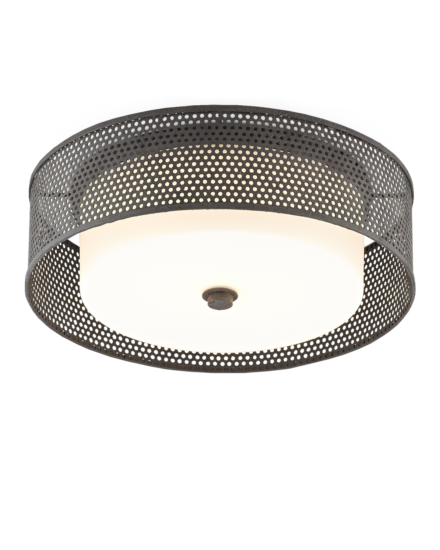 Notte Black Flush Mount