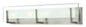 Latitude Large Four Light Vanity In Brushed Nickel Finish