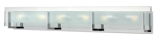 Latitude Extra Large Six Light Vanity In Chrome Finish