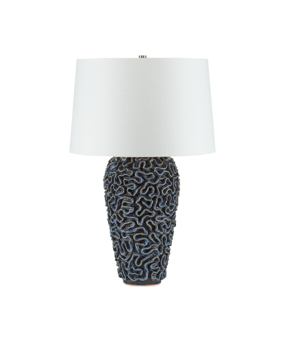 Milos Blue Table Lamp