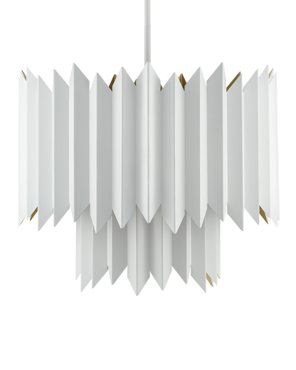 Syrie White Chandelier