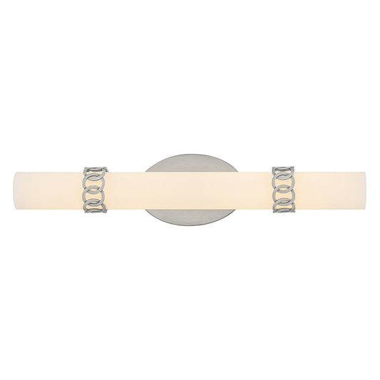 Eliza Medium LED Vanity In Brushed Nickel Finish