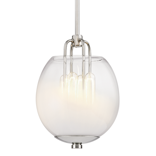 Sawyer Pendant with Polished Nickel Finish
