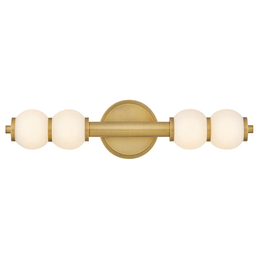 Trigo Large LED Sconce In Light Brass Finish