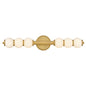 Trigo Large LED Sconce In Light Brass Finish