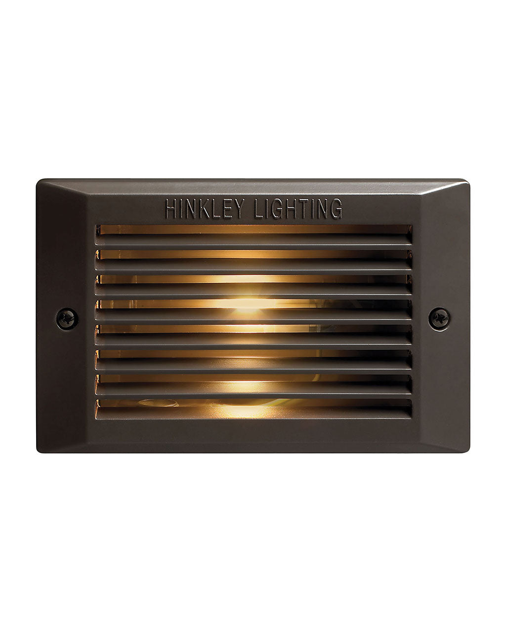 Brick and Step LED Step Light 120v In Light Bronze Finish