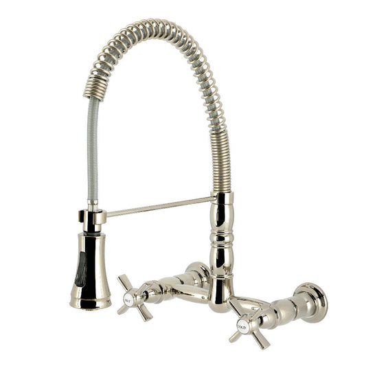 Millennium Pre-Rinse Kitchen Faucet in Polished Nickel