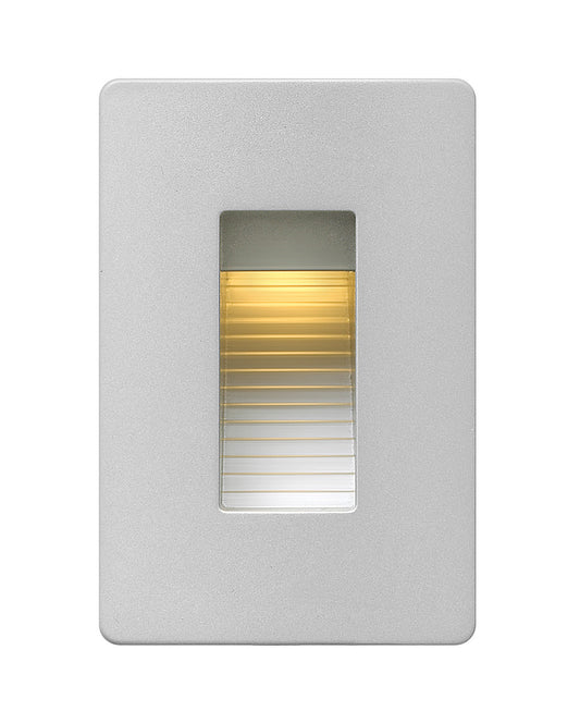Luna LED 2700K Step Light 120v Vertical In Gray Finish