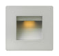 Luna LED 2700K Step Light 120v Horizontal Double Gang In Gray Finish
