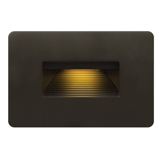 Luna LED 2700K Step Light 120v Horizontal In Light Bronze Finish