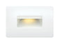 Luna LED  2700K Step Light 120v Horizonal In White Finish