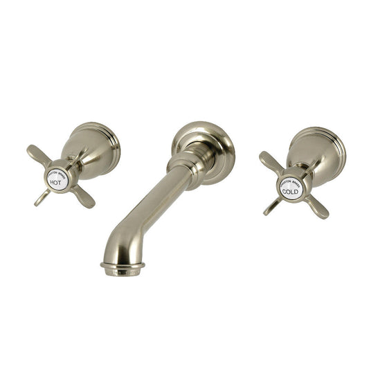 Essex Wall-Mount Bathroom Faucet in Brushed Nickel