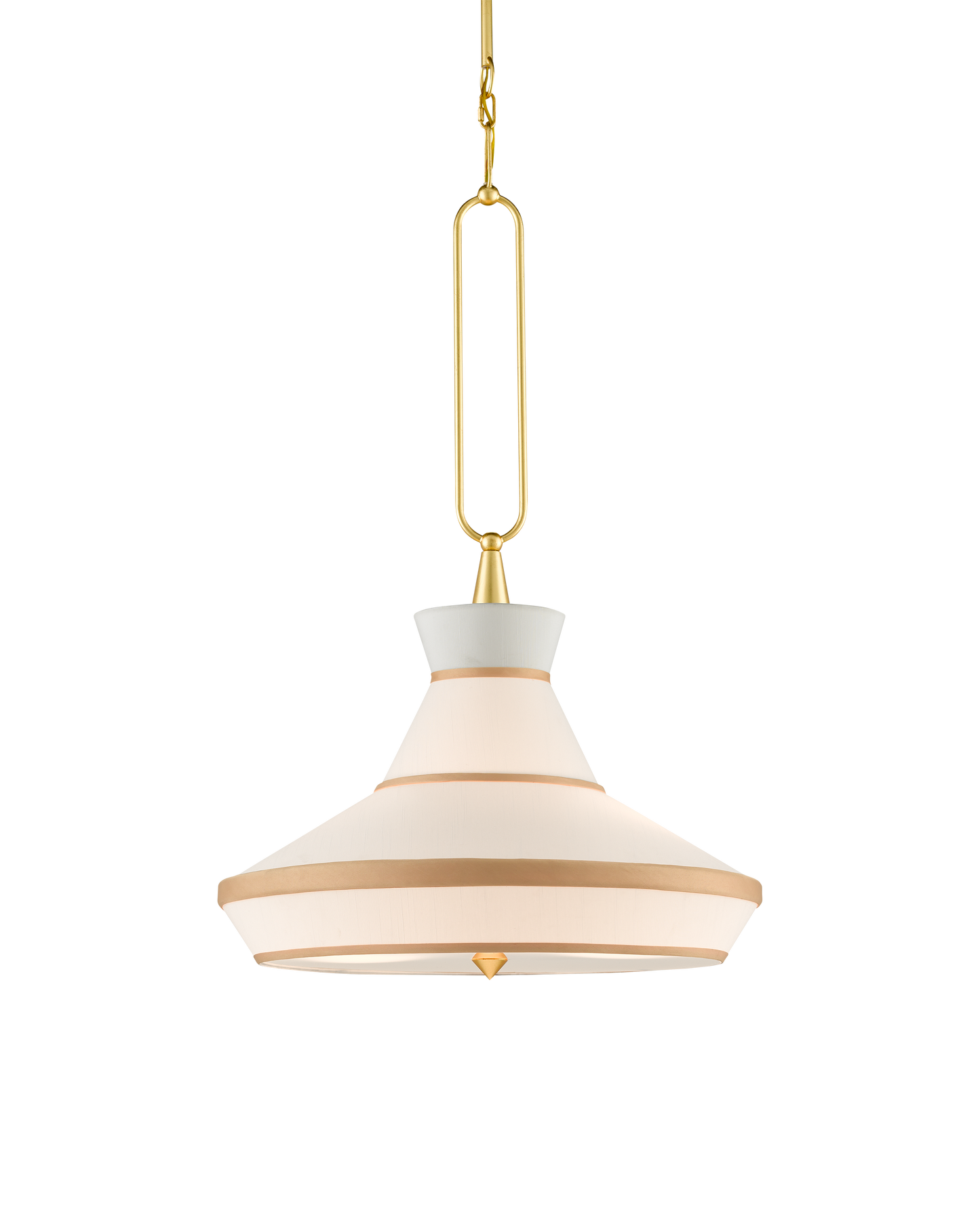 Perth Gold & White Pendant