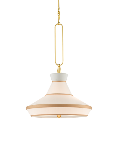 Perth Gold & White Pendant