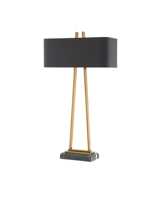 Adorn Large Brass Table Lamp