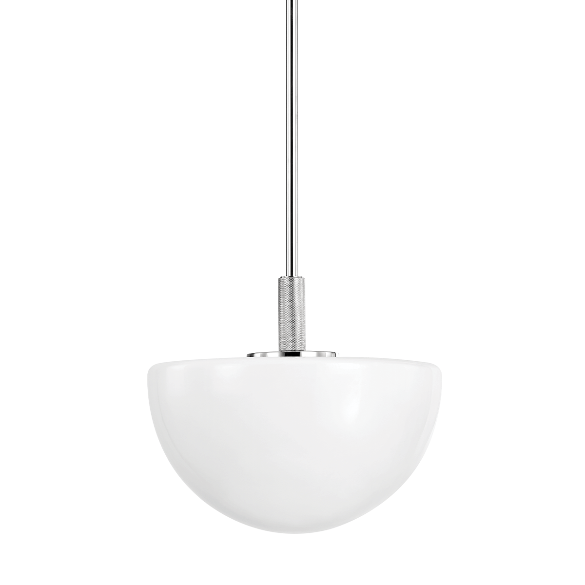 Lethbridge Pendant with Polished Nickel Finish
