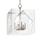 Travis Chandelier with Polished Nickel Finish