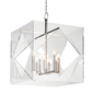 Travis Chandelier with Polished Nickel Finish