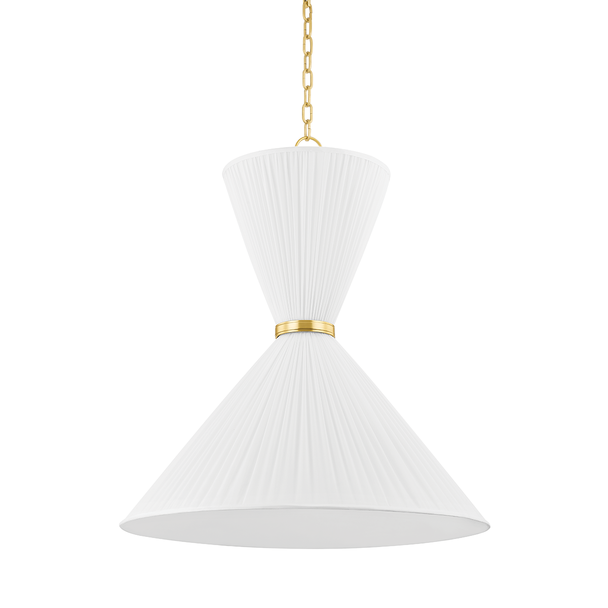 ENID Pendant with Aged Brass Finish