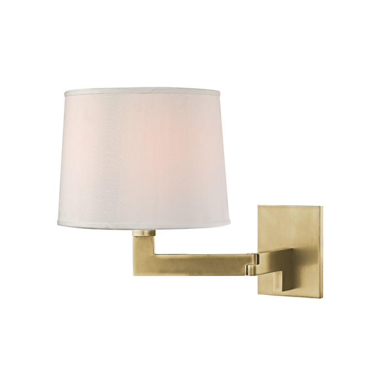 Fairport Wall Sconce with Aged Brass Finish