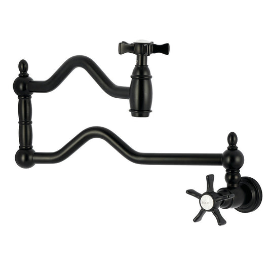 Hamilton Pot Filler Faucet in Matte Black