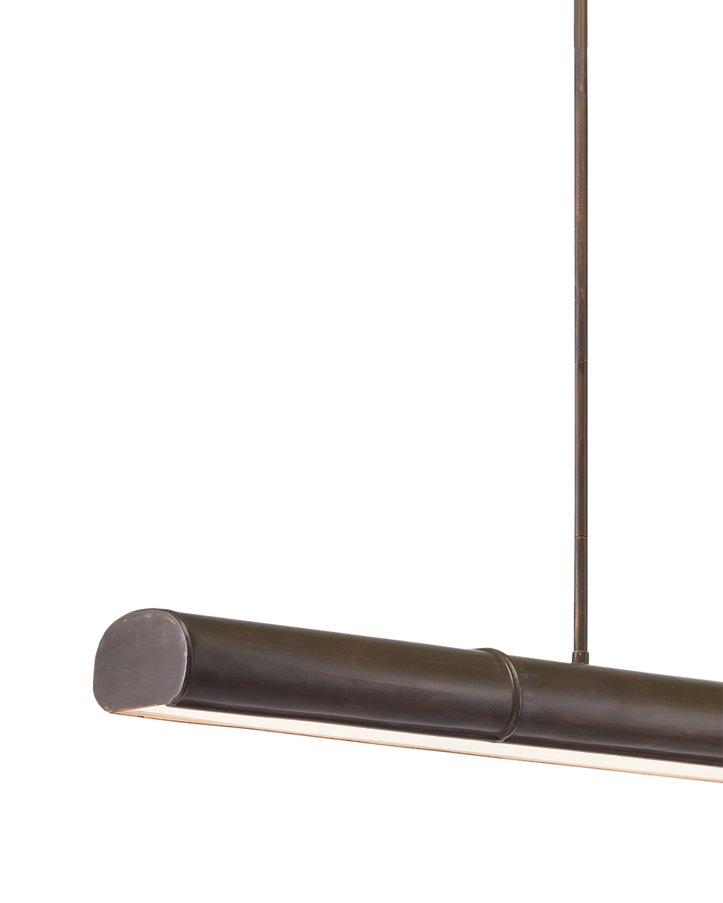 Lyon Large Bronze Linear Chandelier