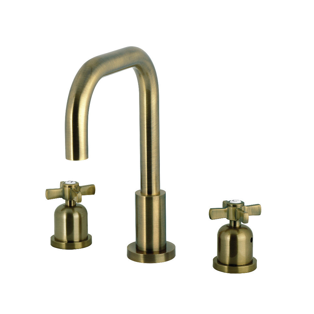 Millennium Widespread Bathroom Faucet in Antique Brass