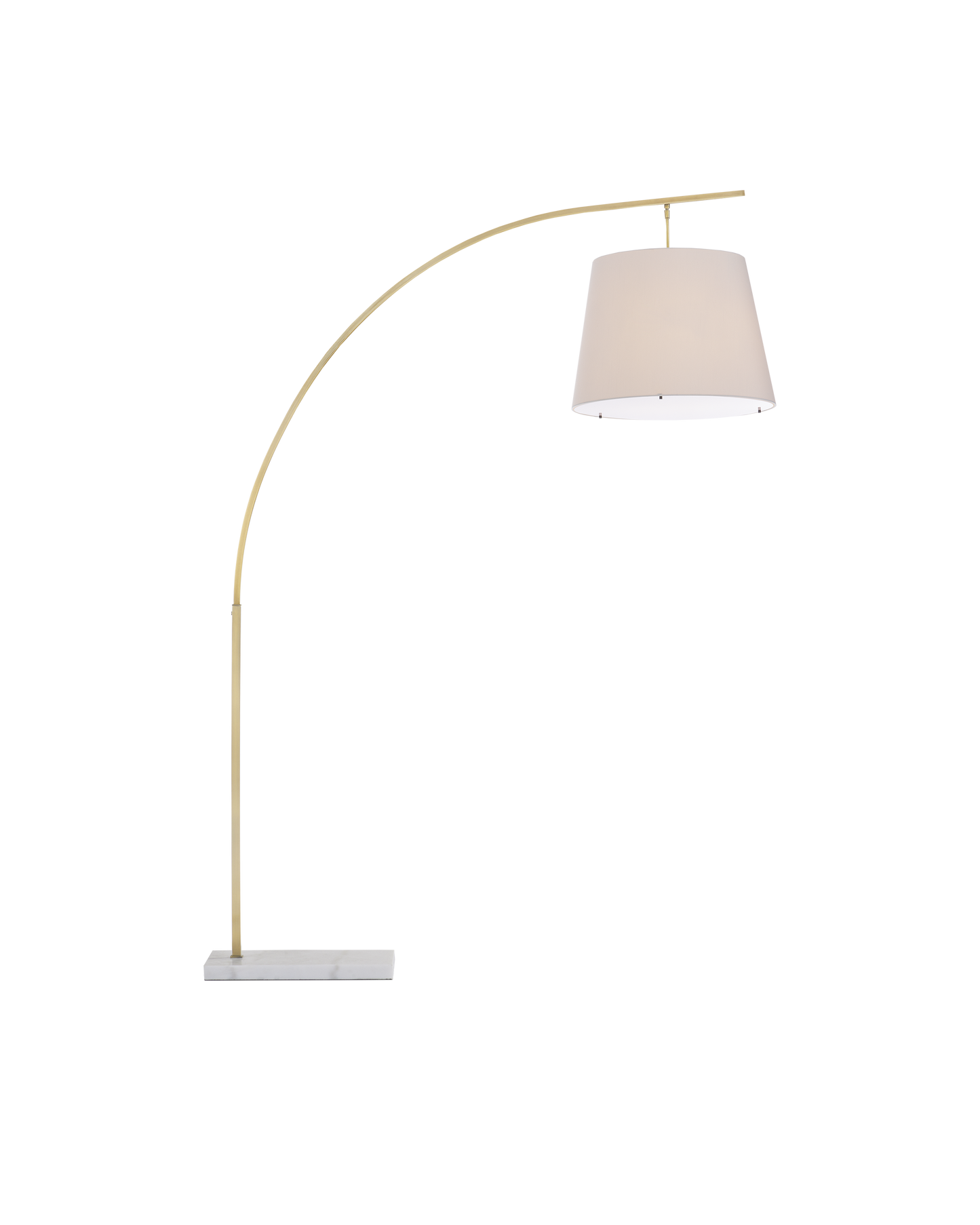 Cloister Large Brass Floor Lamp