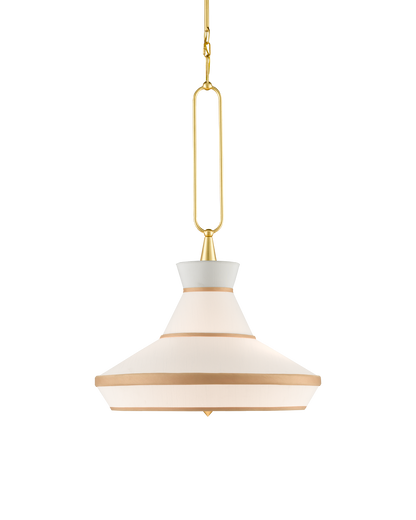 Perth Gold & White Pendant