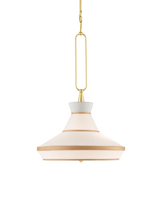 Perth Gold & White Pendant