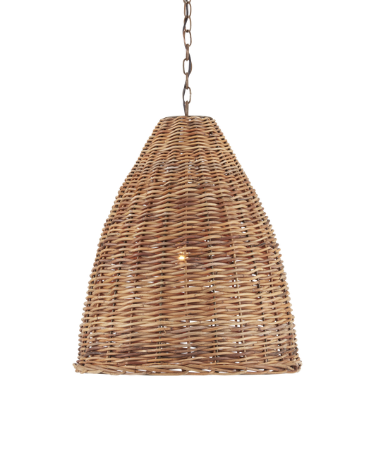 Basket Natural Pendant